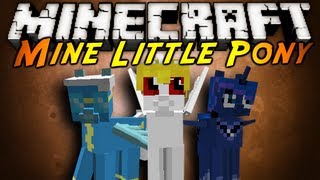 Minecraft Mod Showcase : MINE LITTLE PONY! (ft. Kuledud3 and Definitely Accidental)