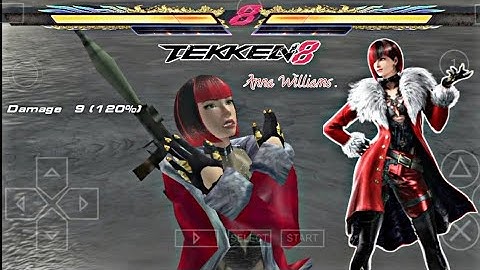 Anna Williams TK8 Style Outfit Mod | Tekken 6 Global Mod | PPSSPP Mobile Gameplay | Parody Trailer