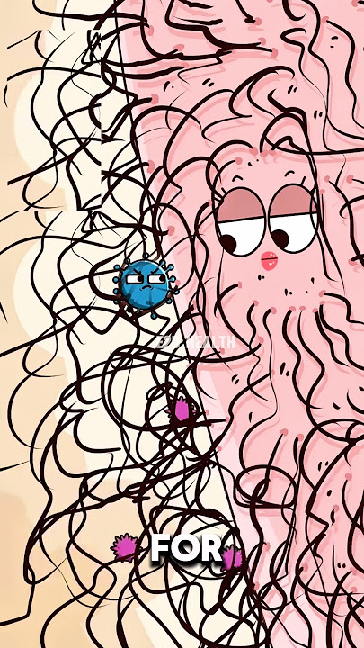 What Happens When You Don’t….. Clean Armpit Hair Properly 😱..!! #health #hairs #2danimation #fypシ