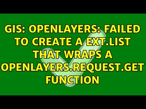 GIS: OpenLayers: failed