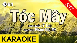 KARAOKE Tóc mây Phạm Thế Mỹ Pre75  Tone Nam E  coverbytmn  YouTube