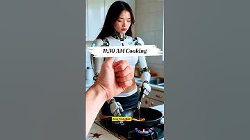 Ai Humanoid Robot Care His Owner Family! 🤖✨#humanoidrobot #aiart #irc #robot #futuretech