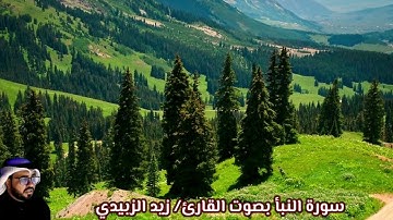 سورة النبأ بصوت القارئ/ زيد الزبيدي - Surat Annaba'