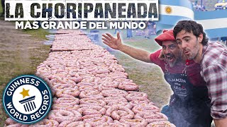 La Choripaneada Más Grande del Mundo ft. Chano Maria | Locos X el Asado