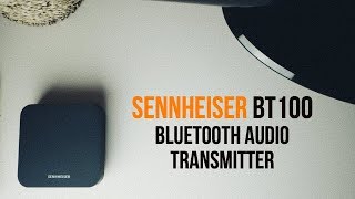 Transmetteur TV Sennheiser BT T100 Bluetooth Noir - Casque TV