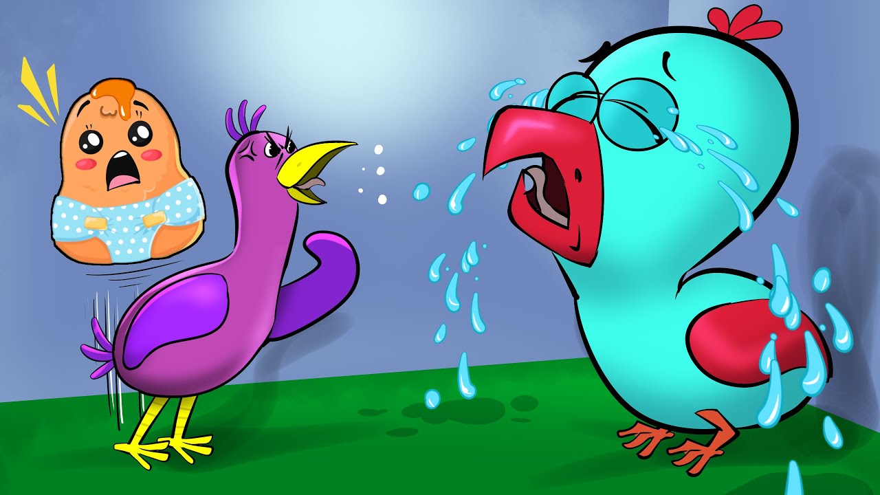 Opila Bird VS BLUE BIRD.. (Sad Back Story) 