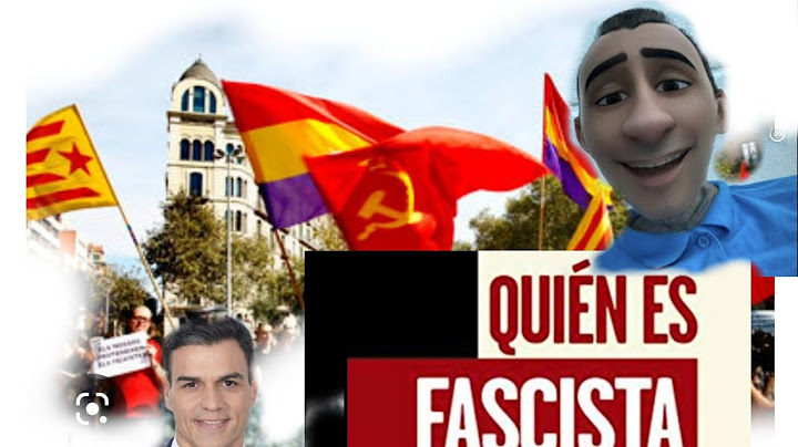 ¡Facha! ¡Fascista! ¡Voxero!¡QUÉ FATIGUITA!