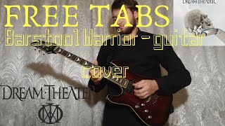 Dream Theater - Barstool Warrior (Distance over time) solo guitar cover|•FREE TABS•|