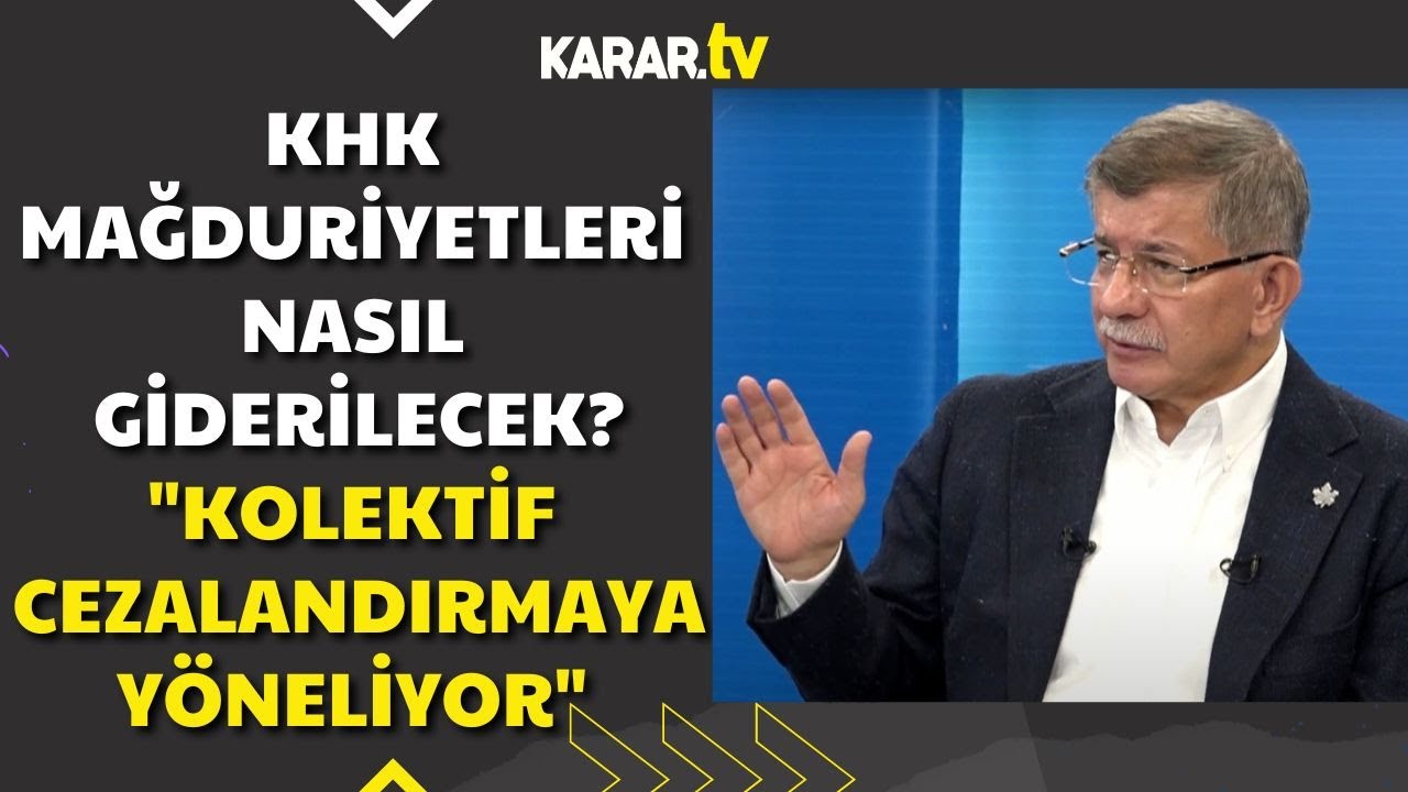 KHK Mağduriyetleri Nasıl Giderilecek? - YouTube