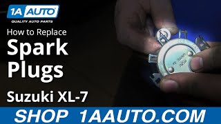 How To Replace Spark Plugs 98-06 Suzuki XL-7 2.7L V6