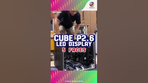 LED CUBE P2 6 DISPLAY
