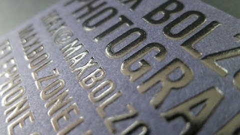 What is Embossing & Emboss Block - Embossing Machine