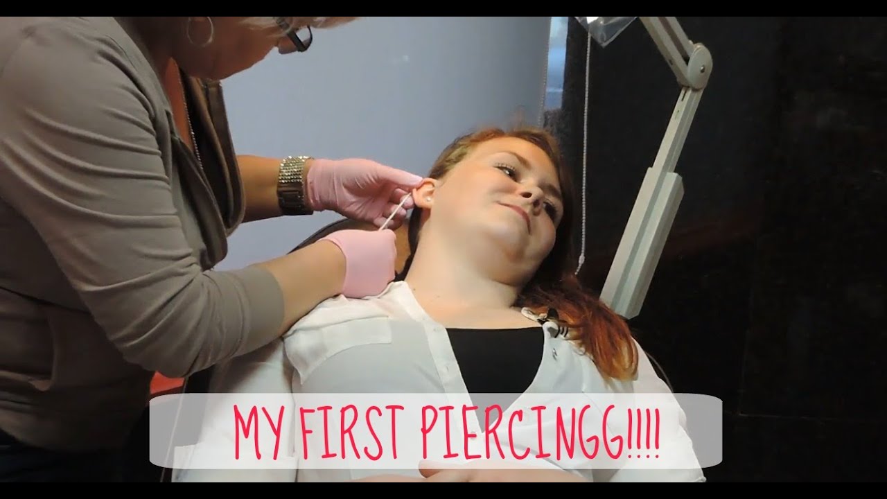 My First Piercing (Industrial + Helix) Painful!