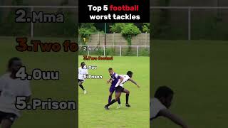 Top 5 Worst Fouls In Football 🥶💥