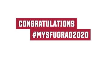 A Graduation Message to the Class of 2020!