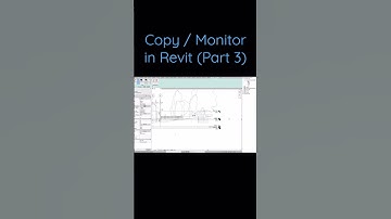 Learn how to use Copy/Monitor in Revit (Part 3)