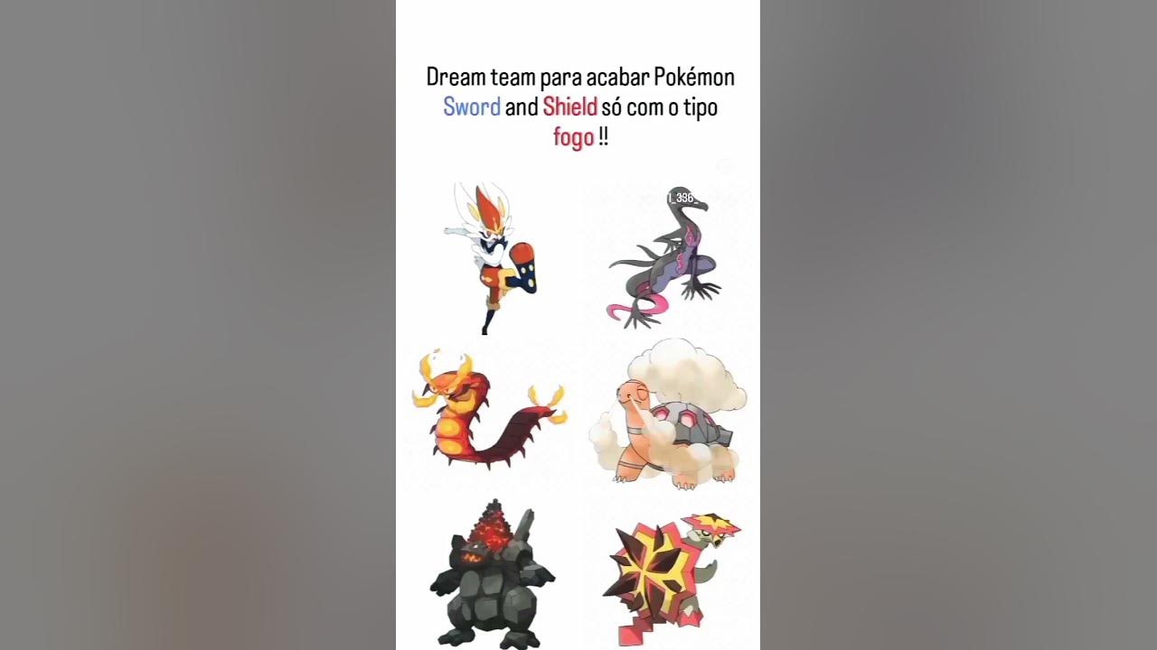 Pokémon Sword usando apenas Pokémon tipo Fogo - Parte 1 Final(Créditos