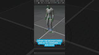 How to Rig Weapons  #cascadeur #3danimation #3dartist #indiedev #gamedev