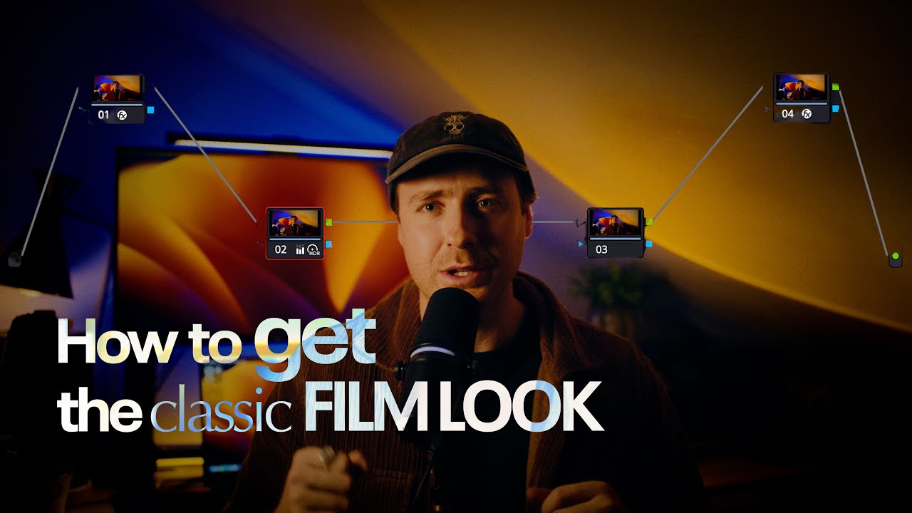How to get the classic FILM LOOK | Dehancer Pro | Workflow & Tutorial