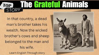Learn English Through Story | The Grateful Animals | Speak English | Practice English #story