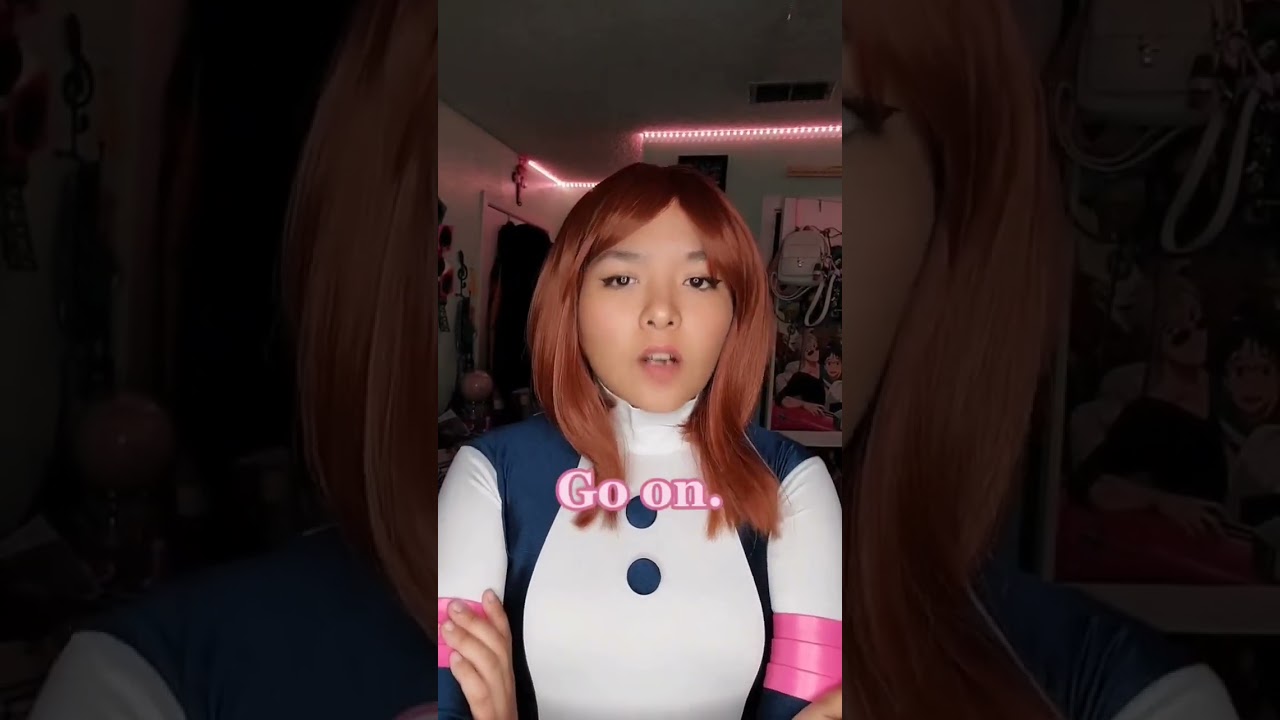 Go on. #mha #myheroacademia #bokunoheroacademia #anime #weeb #uraraka #urarakaochako