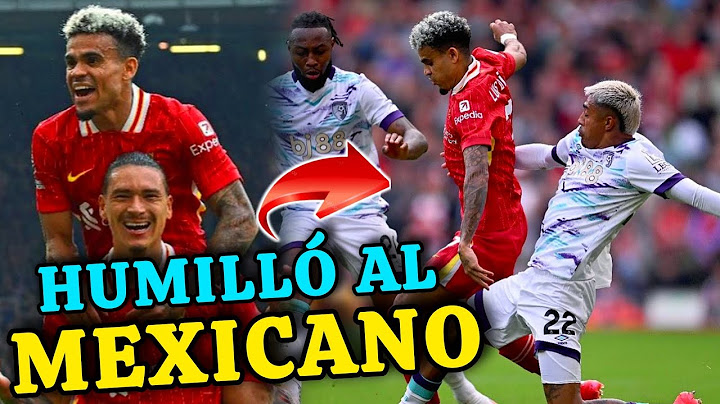 ¡LUCHO DIAZ BAILÓ al MEXICANO ARAUJO y ENCAJÓ DOBLETE por la PREMIER LEAGUE!