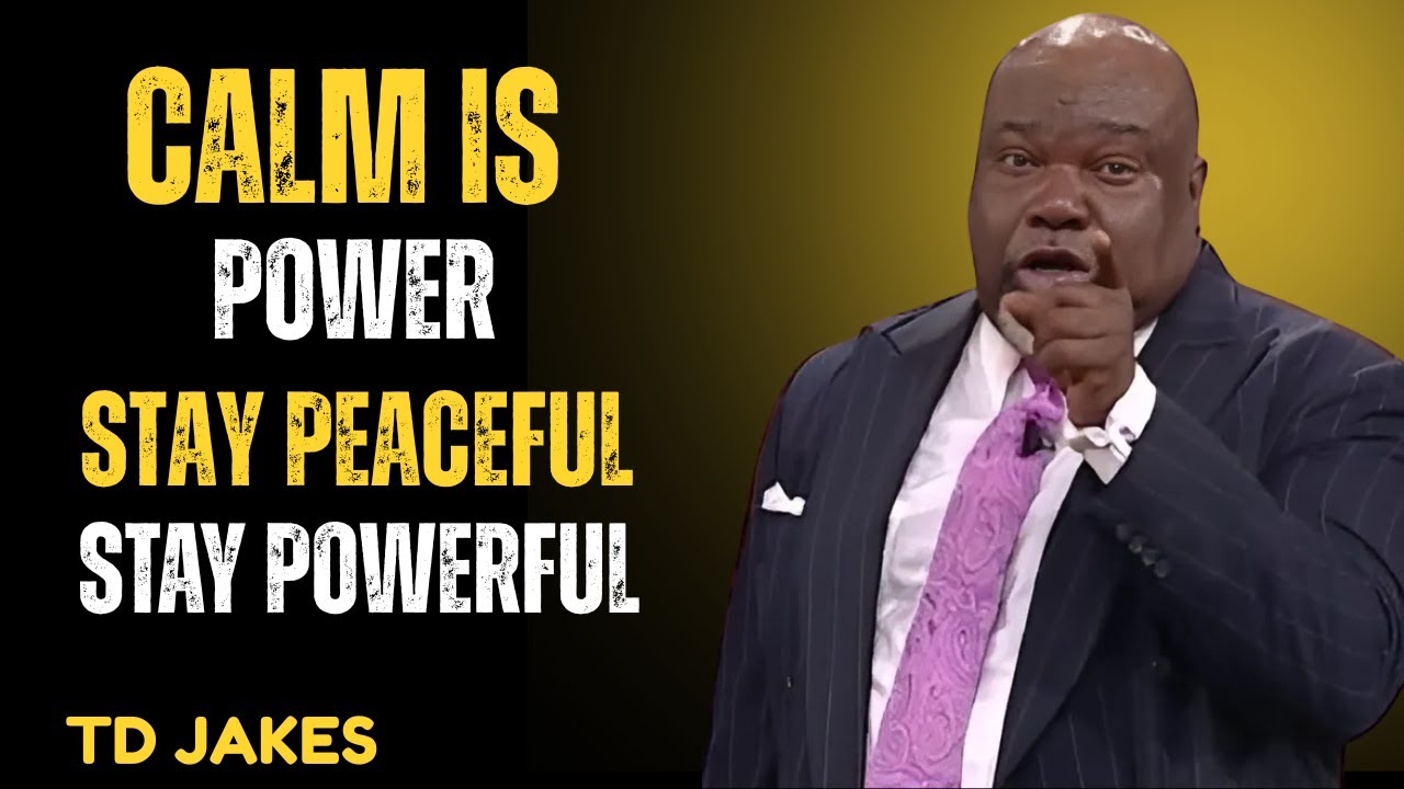 Inner Peace Is the New Success | The Power of a Calm Mind by T.D Jakes