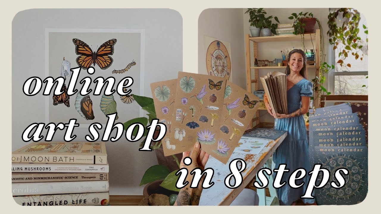 How to open an online art shop tips, resources and sharing my flow ...