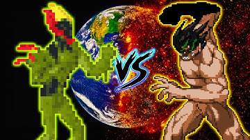 👺BEN 10 UA S2 OP VS EREN S4 OP IN JUMP FORCE MUGEN