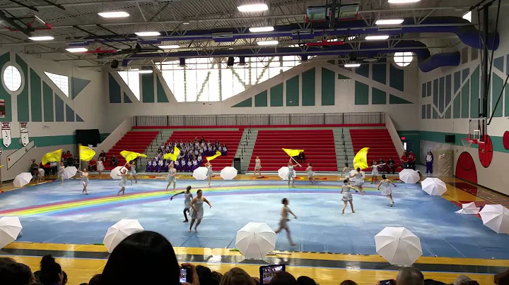 Cadet- Ensor Middle School Winterguard 2016 - at Bel Air