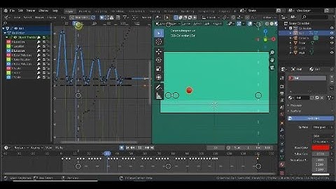 BLENDER Traveling Bouncing Ball Part 4 Graph Editor