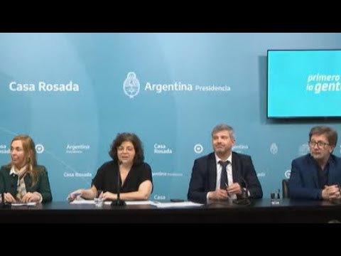 Conferencia de Carla Vizzotti con expertos de OPS para informar sobre el brote de Legionella