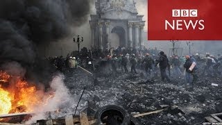 Ukraine Protest: Kiev 'once again a battle-zone' - BBC News