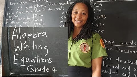 PEP Maths: Algebra. Writing Equations. Grade 4 Mathematics. Primary Exit Profile. How to Do Algebra