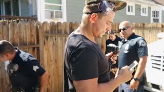 Live Broadcast SWATTED by LAPD HELICOPTERS with VitalyzdTv and Miss Finland! - Dudesons VLOG