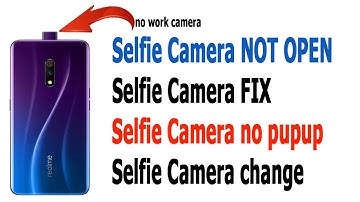 Realme x Pop Up selfie Camera change