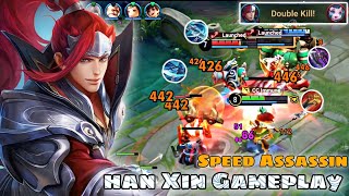 Han Xin Jungle Pro Gameplay | The Agility Of This Champ | Honor of Kings HOK KOG