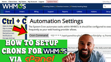 HOW TO SETUP CRONS FOR WHMCS WITHIN CPANEL? [STEP BY STEP]☑️