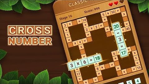 Cross Number: Math Game Puzzle (by BRAINWORKS PUBLISHING PTE. LTD.) IOS Gameplay Video (HD)