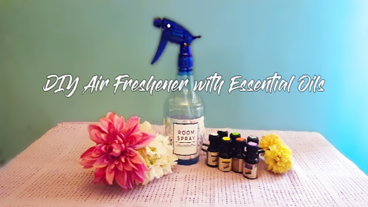 DIY Air Freshener with Essential Oils Room Spray YouTube