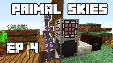 Primal Skies episode 4 | simple storage network | noob ahead