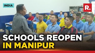 Students Return to Classrooms in Manipur's Sainik School As State Limps To Normalcy | Ground Report