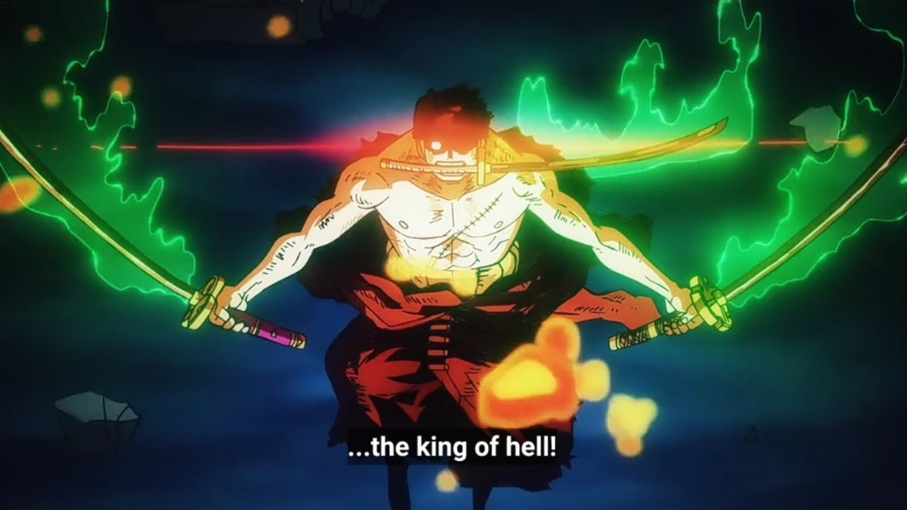 One Piece episode 1062: Zoro's new King of Hell three sword style, fully  explained