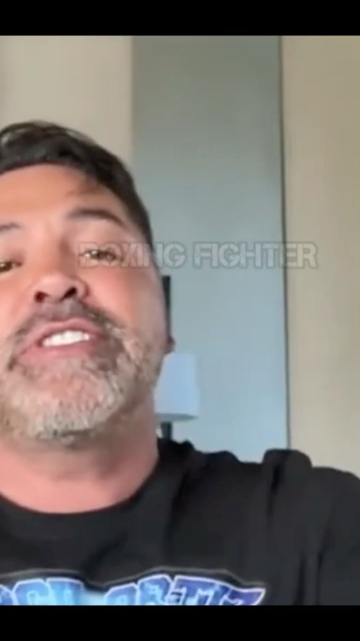 ÓSCAR DE LA HOYA ACUSA A CANELO DE DARLE LA ESPALDA A LOS FANS MEXICANOS