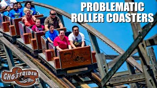 Problematic Roller Coasters - GhostRider - The Wildest Wooden Coaster in the West