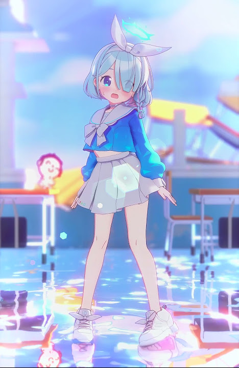 【Blue Archive 'SHORTS' MMD／4K／60FPS】Arona【Loveit】 #アロナ #아로나 #ブルアカ #SHORTS