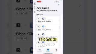 How to turn off shortcut automation notification in iOS 15.4 screenshot 3