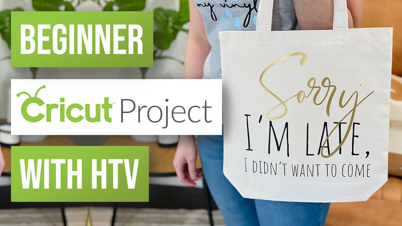 CRICUT PROJECT: LOUIS VUITTON TOTE BAG IN UNDER 20 MINUTES FOR BEGINNERS  EASY 