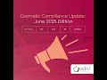 June Monthly Regulation Review #CosmeticRegulations #MoCRA #EURegulation1223 #INCI