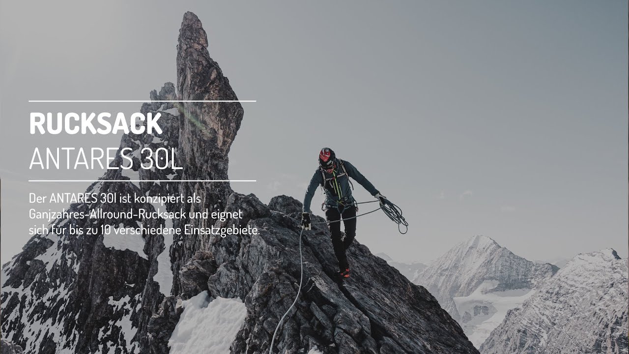 Wanderrucksack NORDKAMM ANTARES 30L 40L (Modell 2022 mit Seilfixierung)